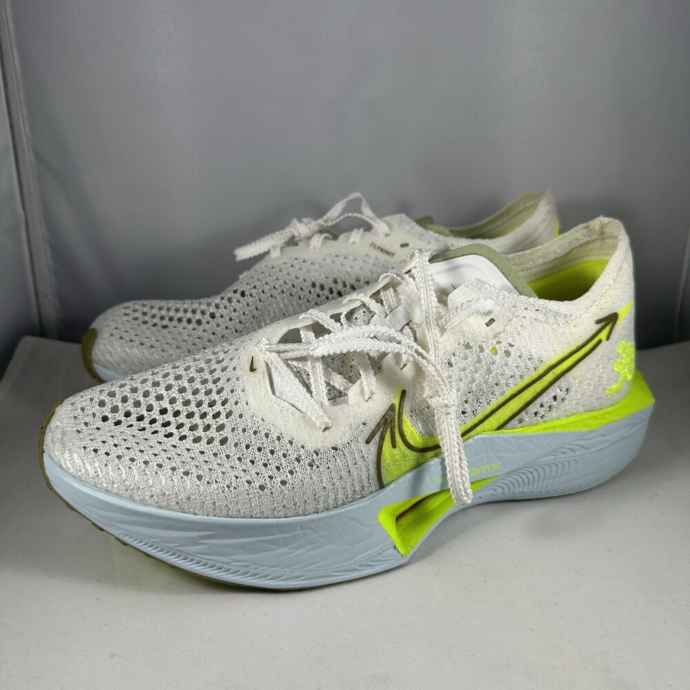 W Nike ZoomX Vaporfly Next% 3 Sail Volt HQ3464-143 Womens Size 9 Mens 7.5